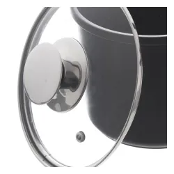 Garnek aluminiowy z pokrywką GRANDE 7,8 l