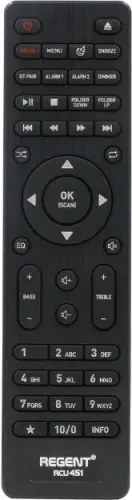 Radioodbiornik Ferguson Regent i450s Radio FM DAB+ Internetowe Spotify Connect Bluetooth CD Player Czarny