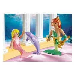 Playmobil Zestaw z figurkami 71861 Syrenki ze skarbem i delfinem