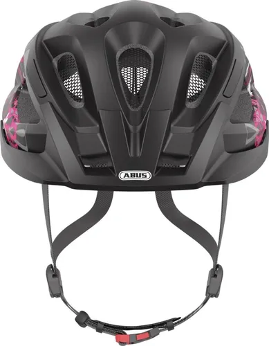 Kask rowerowy ABUS Aduro 2.0 Maori Czarno-różowy Szosowy (rozmiar M)