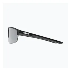 Okulary przeciwsłoneczne UVEX Axos Set black matt/mirror silver/clear