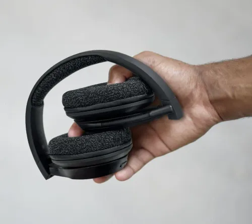 Słuchawki bezprzewodowe z mikrofonem Belkin SoundForm Adapt Nauszne Czarny