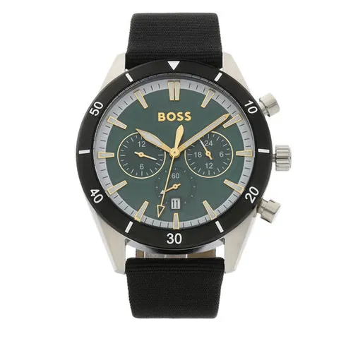 Boss Santiago Saati 1513936 Siyah / Gümüş