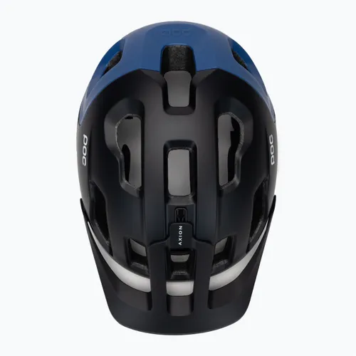 Kask rowerowy POC Axion uranium black/opal blue metallic/matt