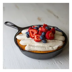 LODGE Padella 20 cm czarna - patelnia żeliwna