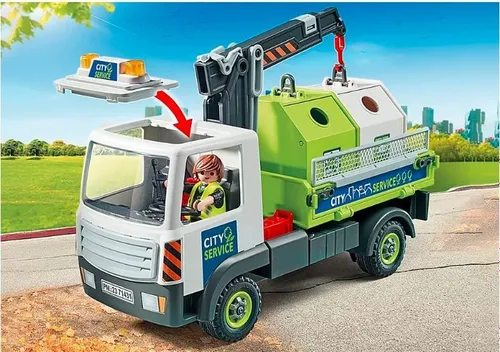 Playmobil 71431 Грузовик Со Стеклянными Контейнерами