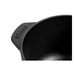 Mały garnek okrągły STAUB LA COCOTTE 16 cm Czarny