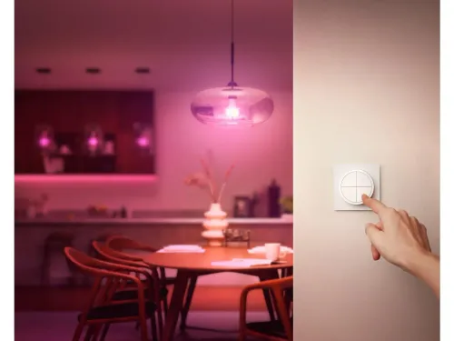 Regulator przyciemniania Philips Hue Przełącznik dotykowy Biały