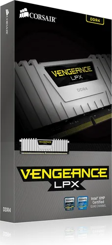 Pamięć Corsair Vengeance LPX, DDR4, 16 GB, 2666MHz, CL16 (CMK16GX4M2A2666C16W)