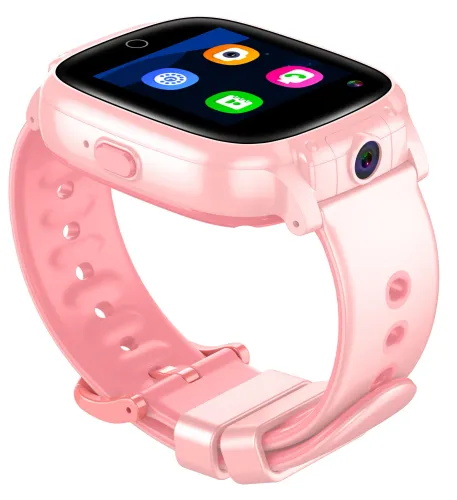 Smartwatch Garett Kids Twin 4G 56mm GPS LTE Różowy