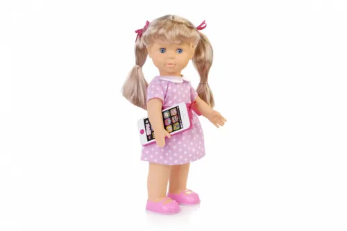 Artyk Lalka Natalia chodząca ze smartfonem 41cm