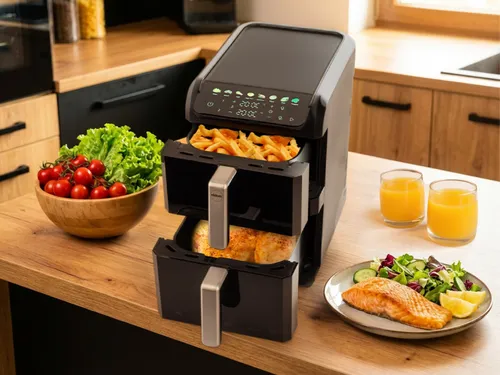 Air Fryer Frytkownica beztłuszczowa ELDOM FR300 10l z okienkiem do obserwacji postępów