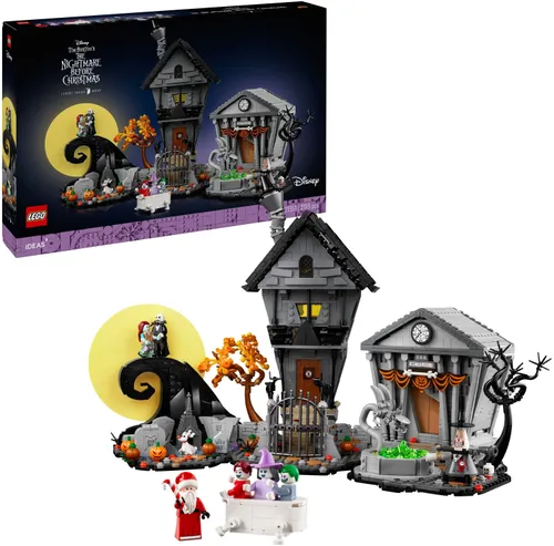 LEGO 21351 IDEAS Disney: Miasteczko Halloween Tima Burtona