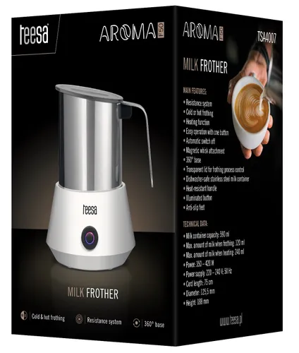 Spieniacz TEESA Aroma F50