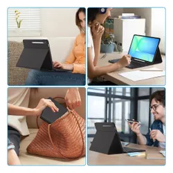 Etui na Galaxy Tab S10 FE+ Plus 13.1 X620/X626B TECH-PROTECT SC Pen + Keyboard Czarny Klawiatura