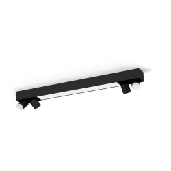 Reflektor Philips punktowy Centris 4 Czarny