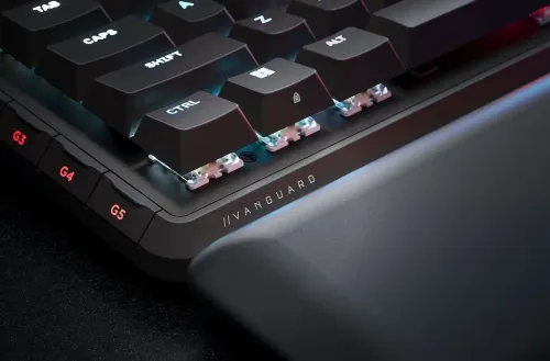 Klawiatura gamingowa Corsair VANGUARD 96 WL MLX Plasma Czarna