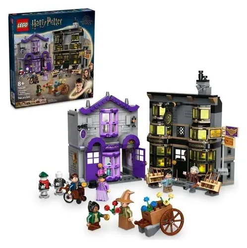 Конструктор LEGO Harry Potter 76439 магазины Олливандера и Мадам Малкин