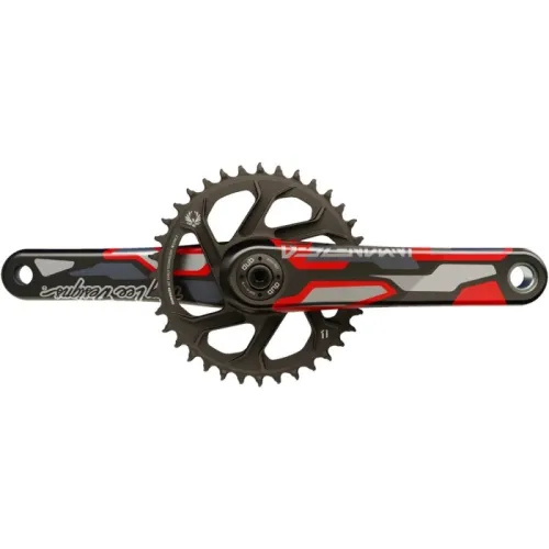 Mechanizm korbowy Truvativ Descendant Eagle DUB DH CoLab Troy Lee Designs (36T) czerwony