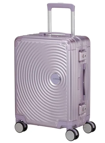 Walizka mała American Tourister Soundbox Alu - stormy lilac