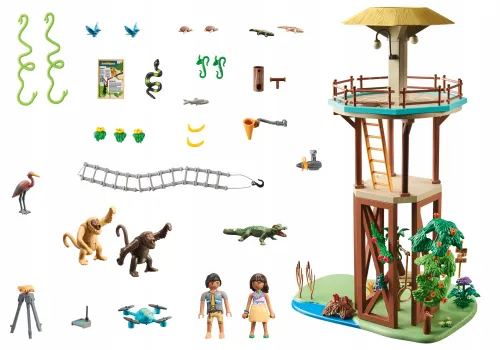 Playmobil 71008 Wiltopia исследовательская башня с компасом