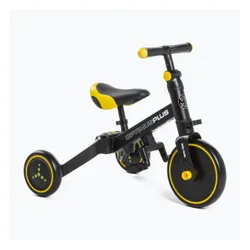 Rowerek biegowy trójkołowy Milly Mally 4w1 Optimus Plus black