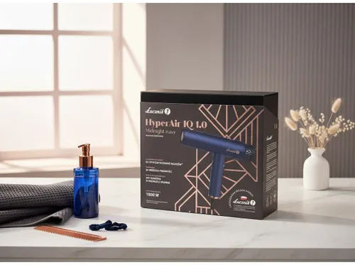 Suszarka ŁUCZNIK HyperAir IQ 1.0 Midnight Blue 1800W