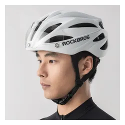 Kask rowerowy ROCKBROS 8386824304060 Biały Szosowy (rozmiar 58-62)
