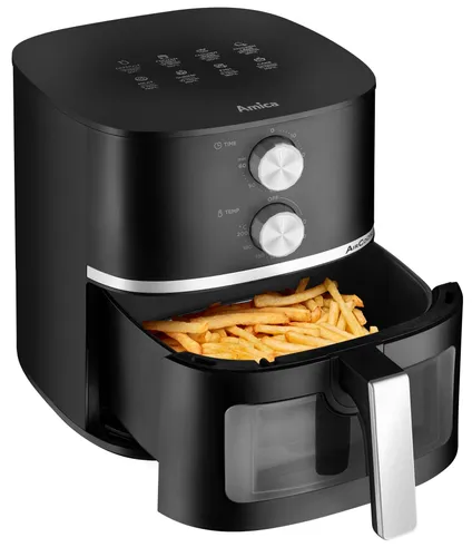 Air Fryer Frytkownica beztłuszczowa AMICA AFM 2020 5.5l z okienkiem do obserwacji postępów