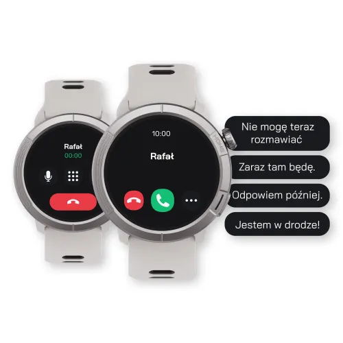 Smartwatch STELIO Activ Pro AI GPS 46mm Tytanowy