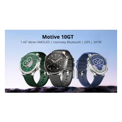 Smartwatch FOREVER Riversong Motive 10 GT SW1001 Czarny