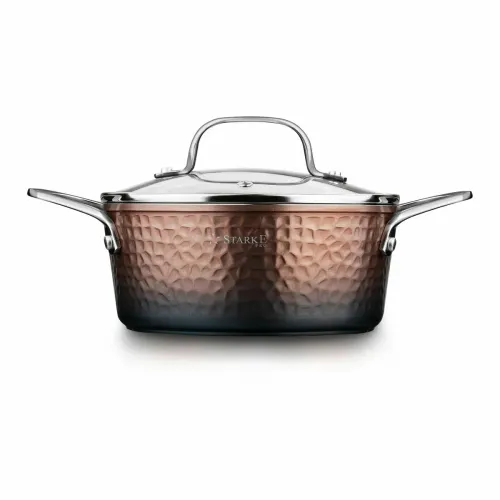 Garnek na indukcję z powłoką nieprzywierającą Starke Pro Glossy Copper 1,6 l