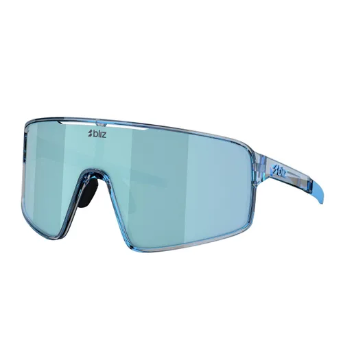 Okulary przeciwsłoneczne Bliz P001 transparent blue/smoke ice blue multi