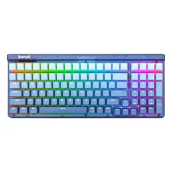 Klawiatura mechaniczna Redragon K656 Pro RGB Purple Switch Niebieski