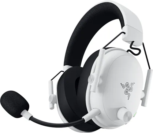 Słuchawki RAZER BlackShark V3 Bezprzewodowe, Nauszne, Dźwięk przestrzenny Biały