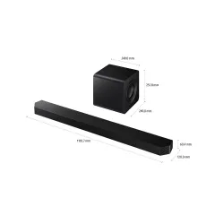Soundbar Samsung HW-Q800F 5.1.2 Wi-Fi Bluetooth AirPlay Chromecast Dolby Atmos