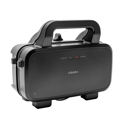 Opiekacz Raven ES011 3w1 Trójkąty Gofry Grill 1200W