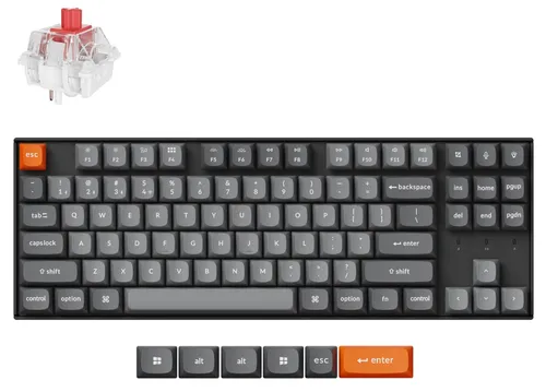 Klawiatura Keychron K8 Max QMK Wireless Super Red Switch