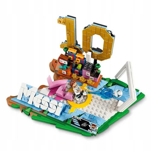 LEGO Editions 43011 Lionel Messi Piłkarski Moment, zestaw klocków