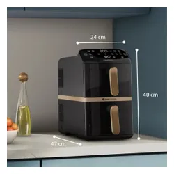 Air Fryer Frytkownica beztłuszczowa PHILIPS Ovi Dual Basket NA462/70 10l 6 automatycznych programów