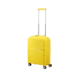 Walizka mała poszerzana American Tourister StarVibe - electric lemon