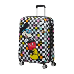 Walizka średnia American Tourister Wavebreaker Disney - Mickey Check