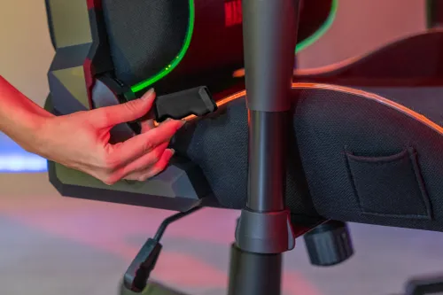 Fotel MAD DOG GCH800 RGB Czarny