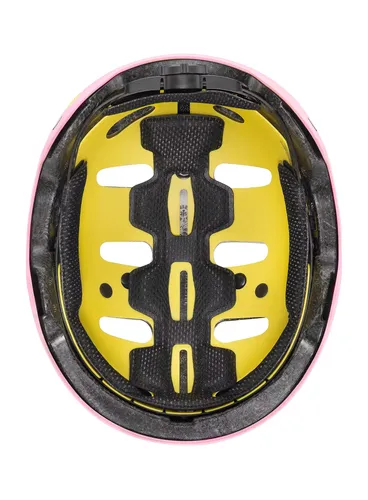 Kask rowerowy dla dzieci Uvex Kid 4 Style Mips - spray strawberry matt