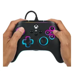 Pad PowerA Advantage Wired Controller Lumectra Black do Xbox Series X/S, Xbox One, PC Przewodowy