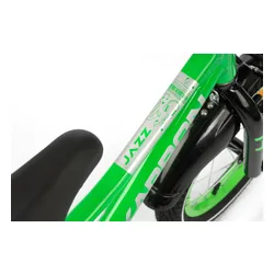 Rower dziecięcy KARBON Jazz 14 cali dla chłopca Zielony Neon