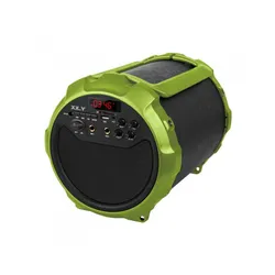 Динамик Bluetooth XX.Y S30 пуля 21W FM-радио зеленый