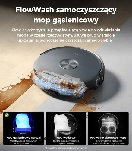 Robot sprzątający NARWAL Flow 2