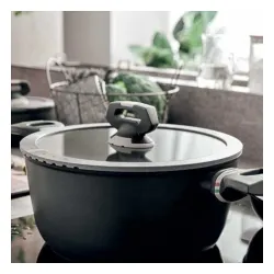 TOGNANA Italika Premium 28 cm - pokrywka do odcedzania szklana