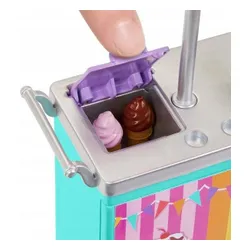 LALKA BARBIE ZESTAW PLAŻOWY 2 LALKI + akcesoria HNK99